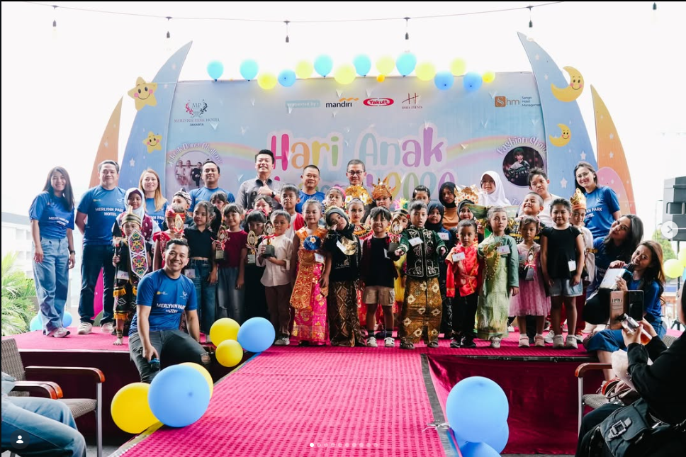 Keseruan Peringatan Hari Anak Nasional 2026: Kolaborasi Merlynn Park Hotel dan Hora Events Hadirkan Senyum untuk Si Kecil